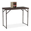 GARTENTISCH - Braun, Metall (60/120/74cm) - Relaxdays