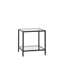BEISTELLTISCH Crisal Durchsichtig 50 cm x 55 cm - Transparent, Glas (50/50/55cm) - Klast Home
