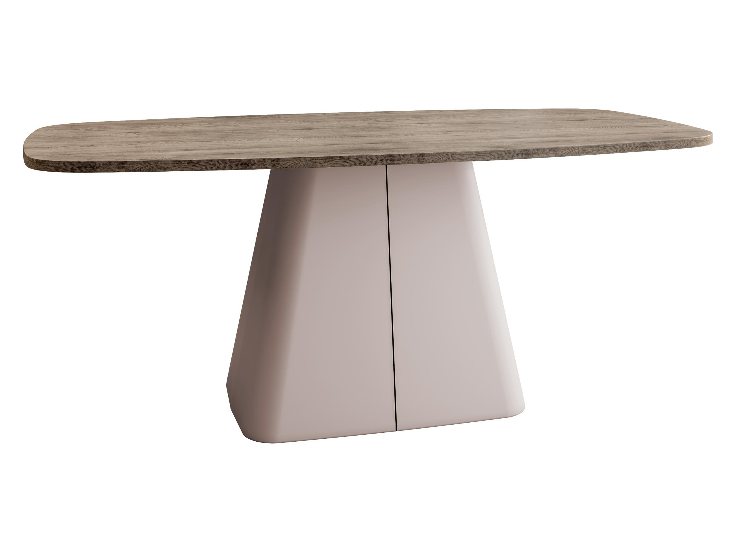COUCHTISCH Noa Cashmere - Kaschmir/Eichefarben, Holzwerkstoff/Metall (60/120/48cm) - MIRJAN24