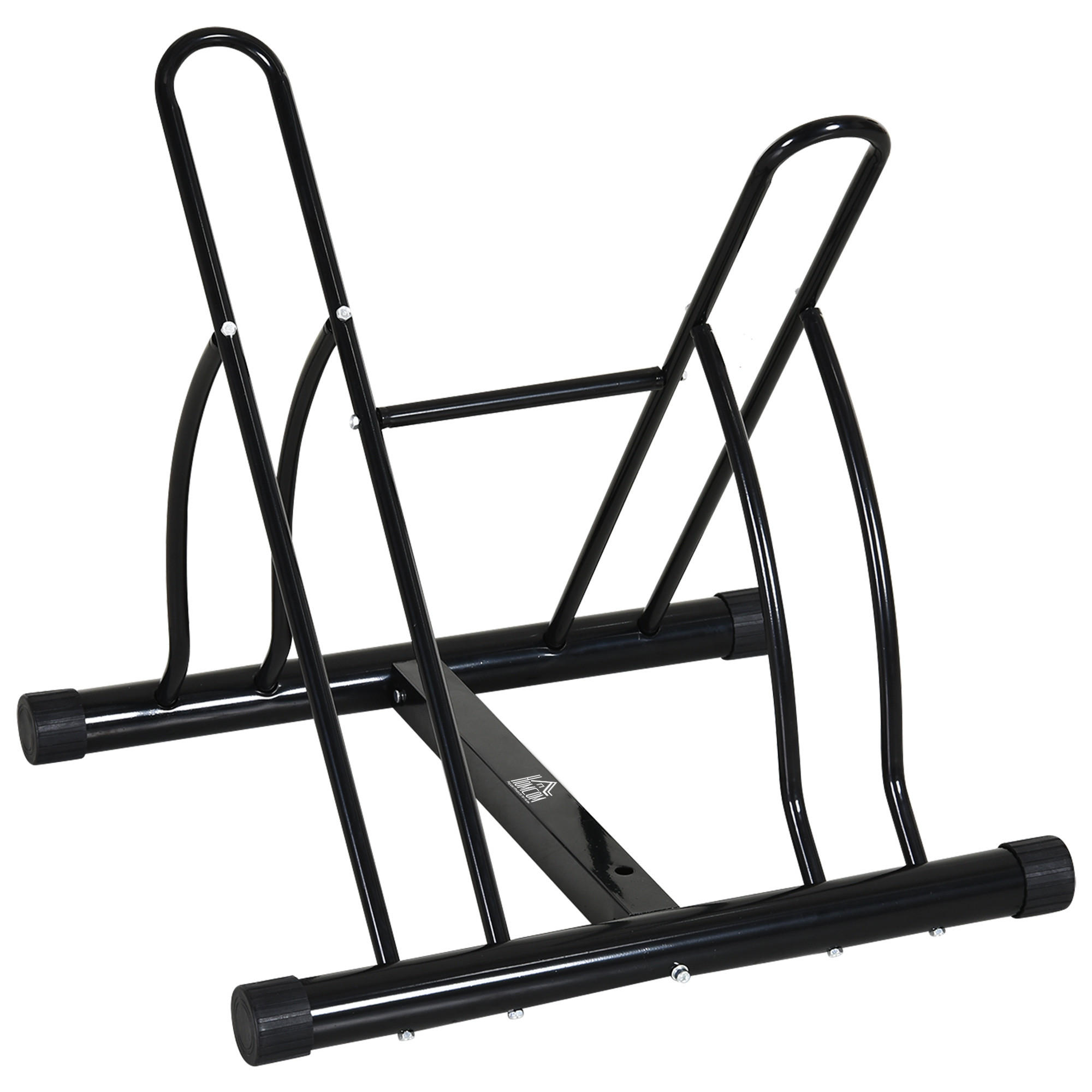 FAHRRADSTÄNDER, Metall, Schwarz, L60 × B54 × H57 cm - Schwarz, Metall (54/57/60cm) - HOMCOM