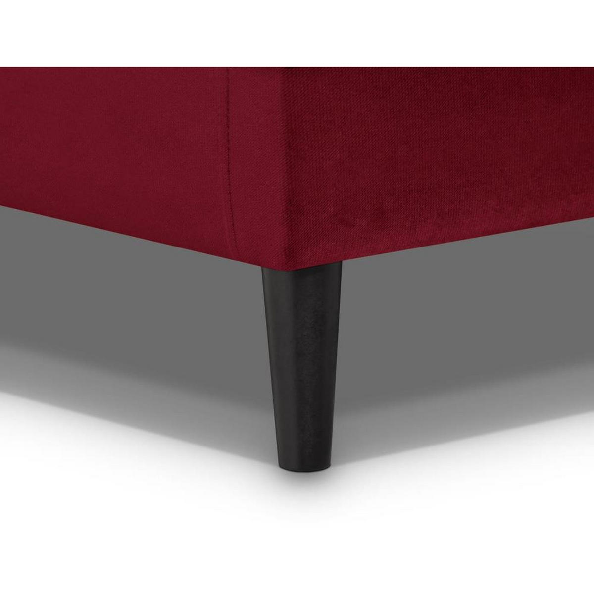 3-SITZER Schlafsofa Nancy Bis bordeaux - Bordeaux, Holz/Textil (220/89/93cm) - Beautysofa