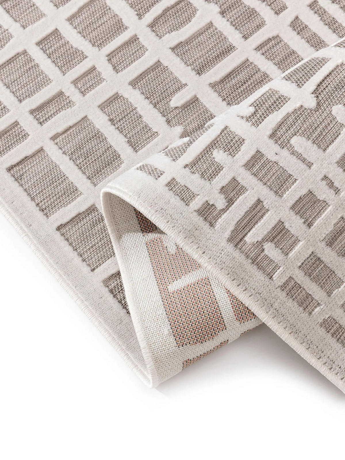 OUTDOORTEPPICH Flora Beige 200x300 cm - Creme, Kunststoff (200/300cm) - benuta