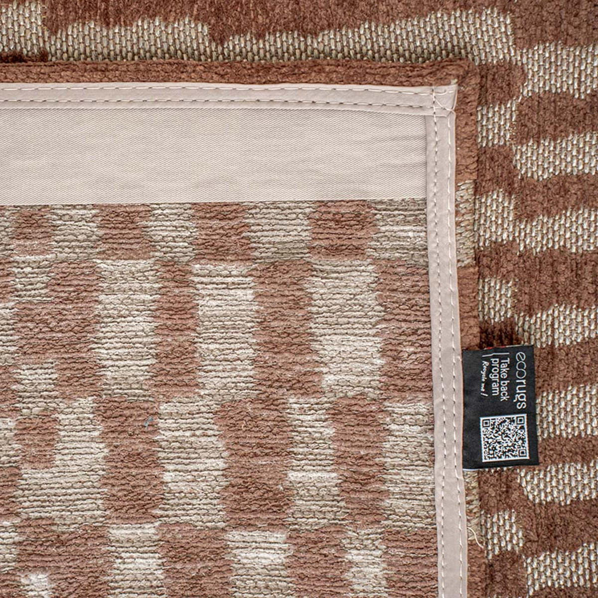 TEPPICH Ksar Structures Berber 80/150 cm - Rot, Textil (80/150cm) - Louis De Poortere