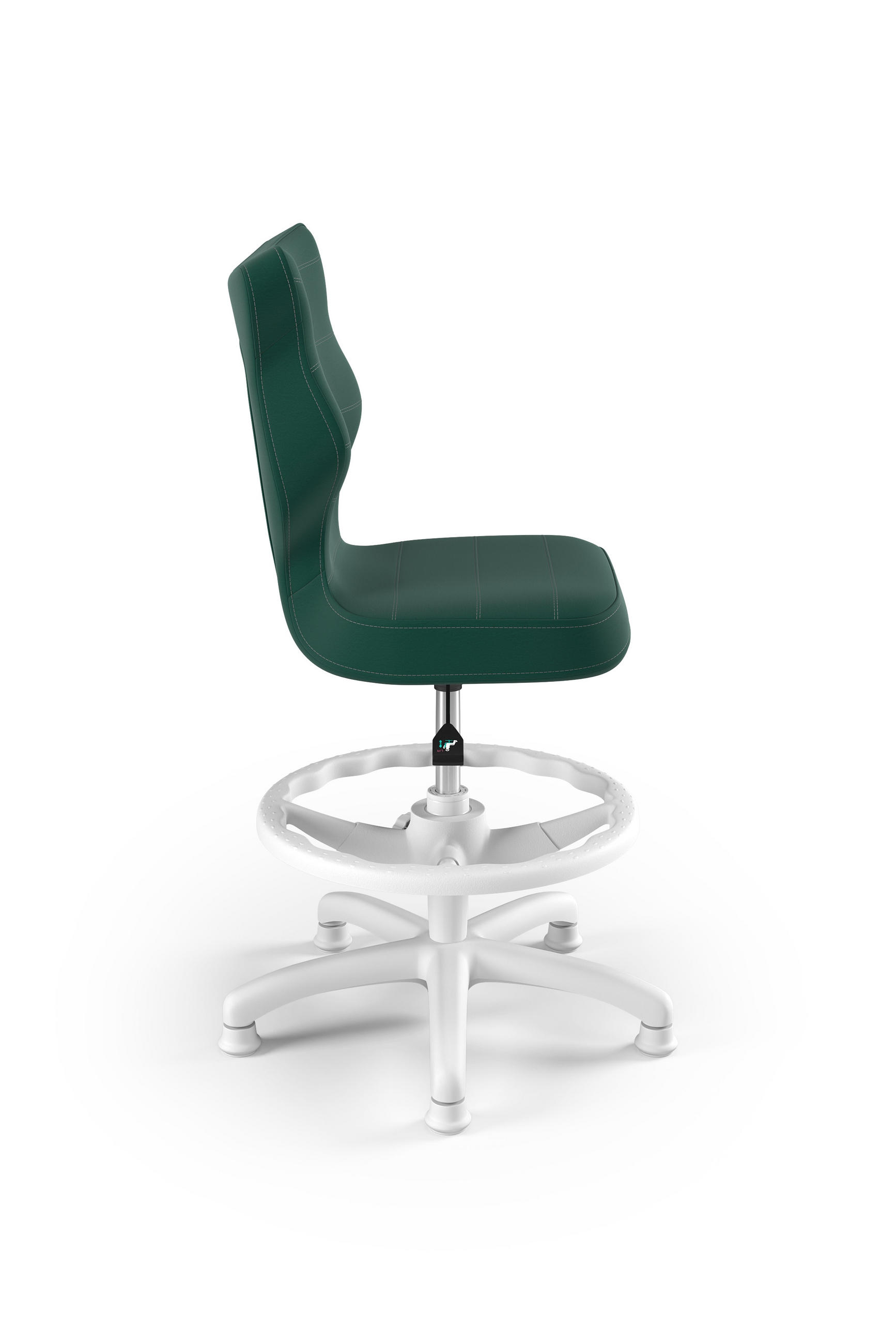 KINDERSTUHL Petit mit Fußstütze - Türkis, Textil (66/96/66cm) - RAUMHIRSCH FURNITURE