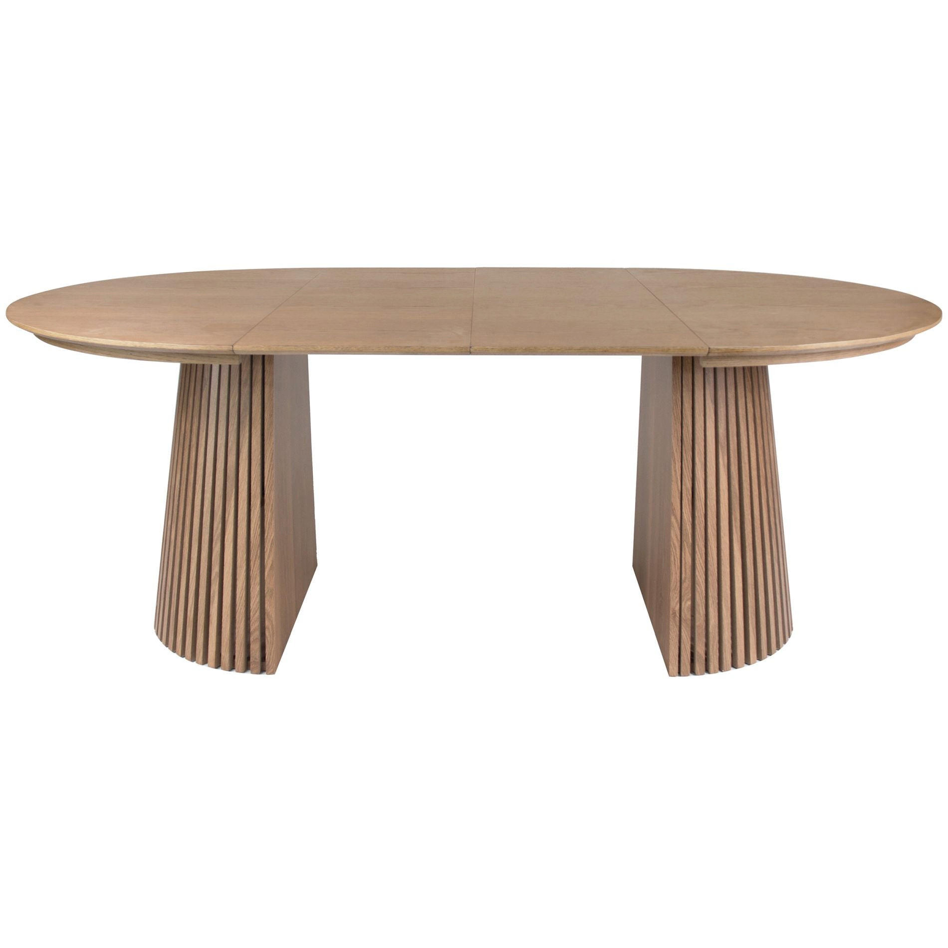 AUSZIEHTISCH Formisty Eichenholzoptik 120–200 x 120 cm - Beige, Holzwerkstoff (120/120/75cm) - Selsey