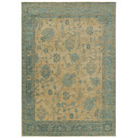 FLACHGEWEBETEPPICH Frencie Blau 160x235 cm - Blau, Textil (160/235cm) - benuta Nest