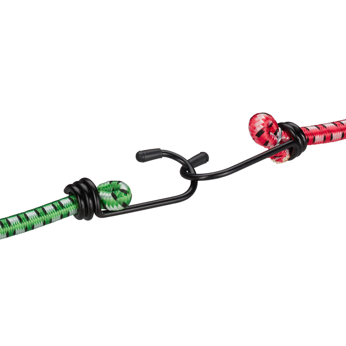 12XSPANNGUMMI - Multicolor, Kunststoff/Metall (0.7/100/3cm) - Relaxdays