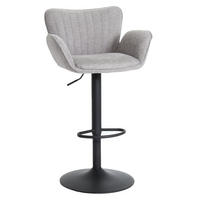 BARHOCKER Hellgrau - Hellgrau, Textil (50/110/45cm) - Jamb