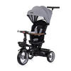 DREIRAD Urban grau Lenker mit Licht, klappbar, Sitz drehbar, Korb - Grau, Metall (94/51/98cm) - Chipolino