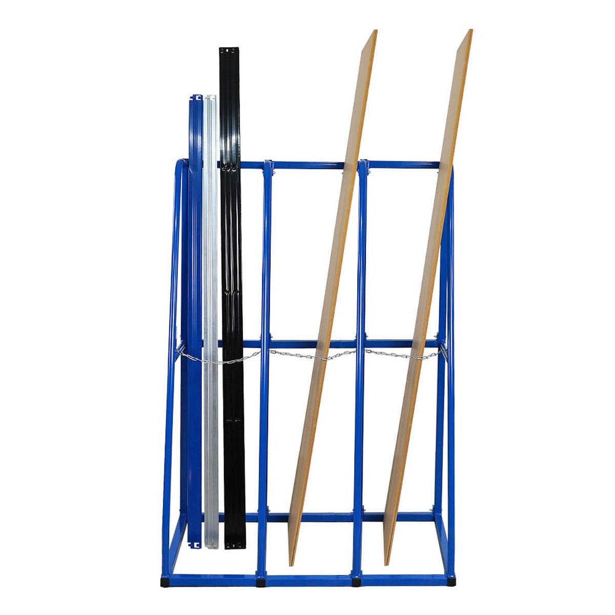 VERTIKALREGAL Rhino Komplettregal HxBxT 150x102x60cm Blau - Blau, Metall (102/150/60cm) - PROREGAL