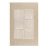 TEPPICH Premium en Vinyle Weiße Linien 200x290 cm - Eichefarben, Kunststoff (200/290cm) - STORESDECO