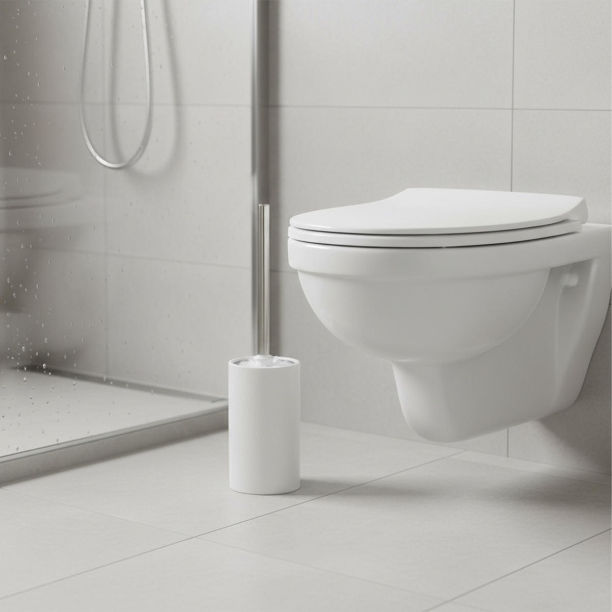 5XWC kefa - viacfarebná, kov/plast (5/5/8cm) - Relaxdays