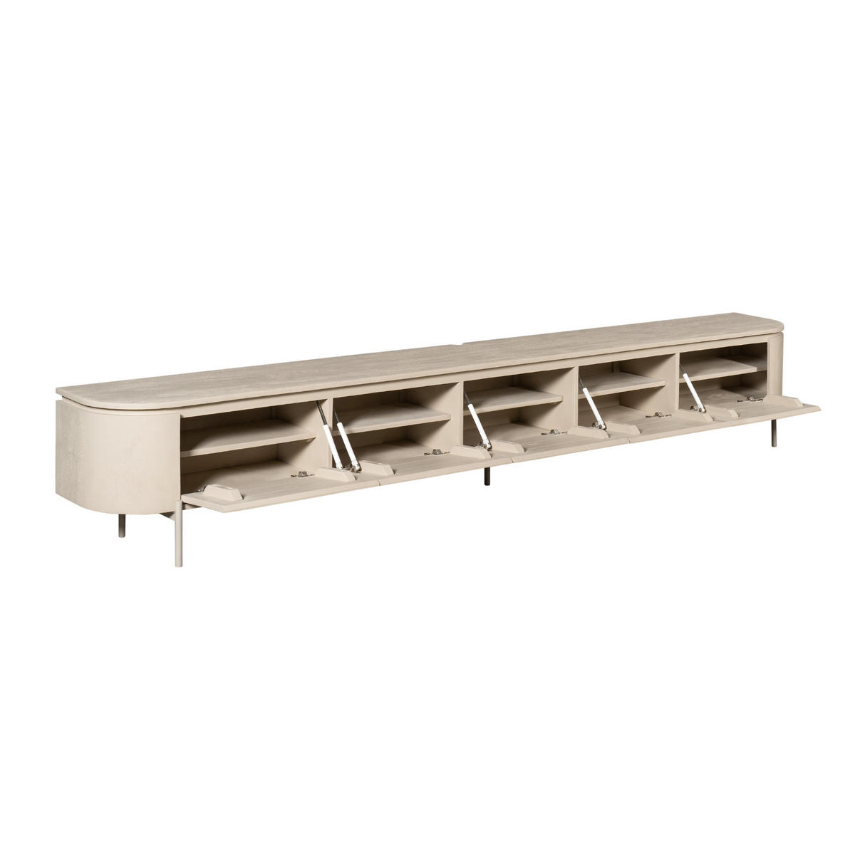 TV-MÖBEL Excellent Beige 35/280/30 cm - Beige, Holz (280/30/35cm) - Starfurn
