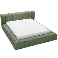 POLSTERBETT Italia 160x200 Grün - Grün, Textil (160/200cm) - Graingold