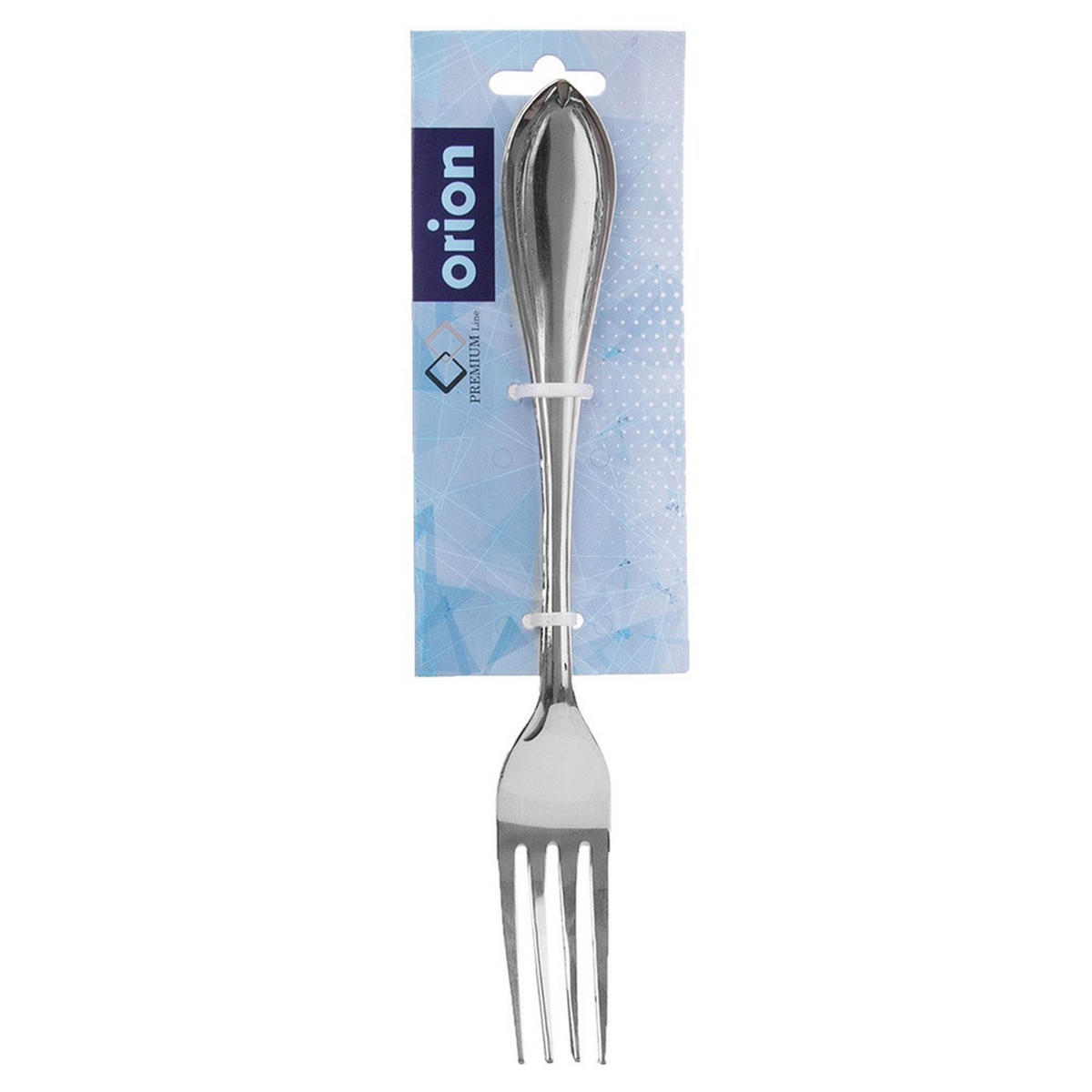 TISCHGABELN Konische Stahl 20,5 cm 3 Stück. - Silberfarben, Metall - Orion 