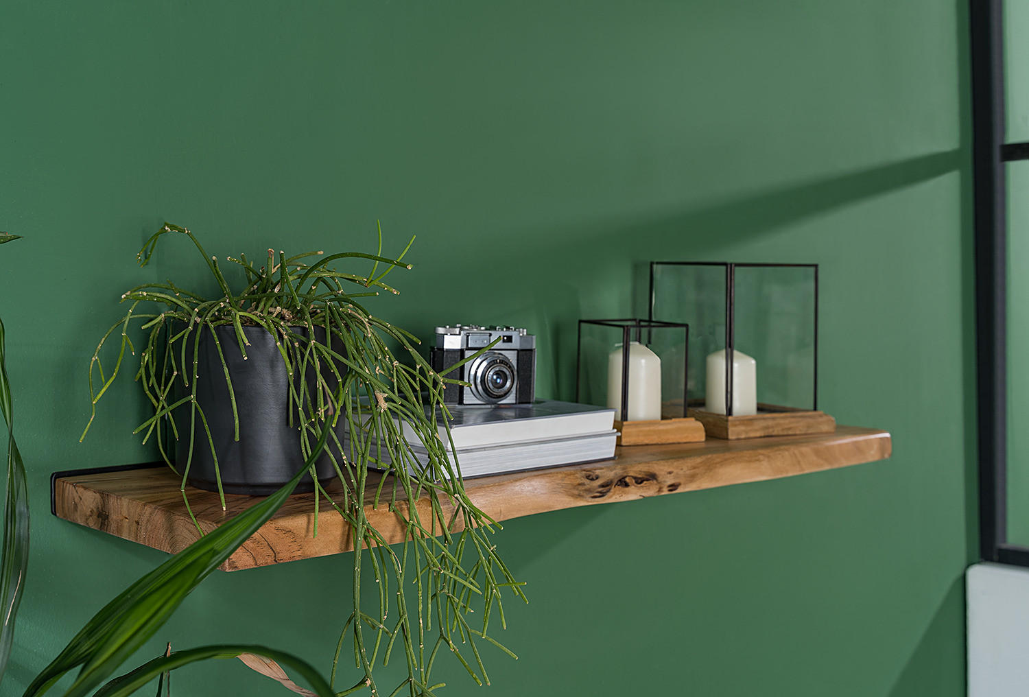 WANDBOARD - Akazie massiv - Akaziefarben, Holz (110/3.5/23cm) - home24