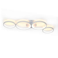 LED-DECKENLEUCHTE Maltby 100/35.5/5.8 cm - Weiß, Metall (35.5/100/5.8cm) - Nettlife