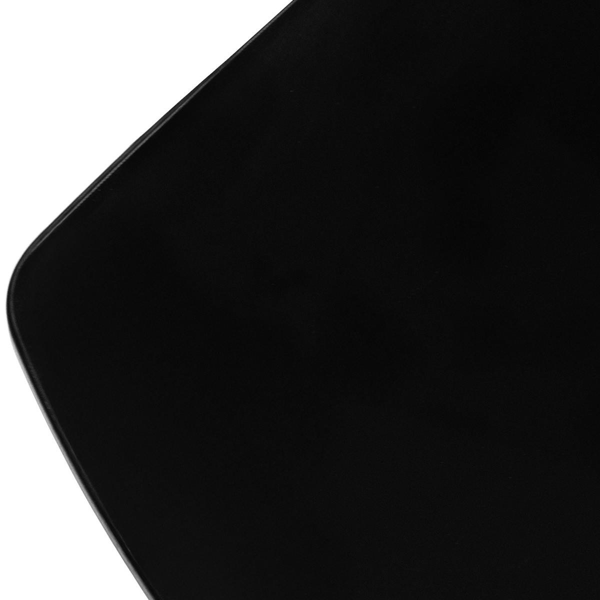 GARTENTISCH SOLIS Balkontisch, - Schwarz, Textil/Metall (45/45/43cm) - KONSIMO®