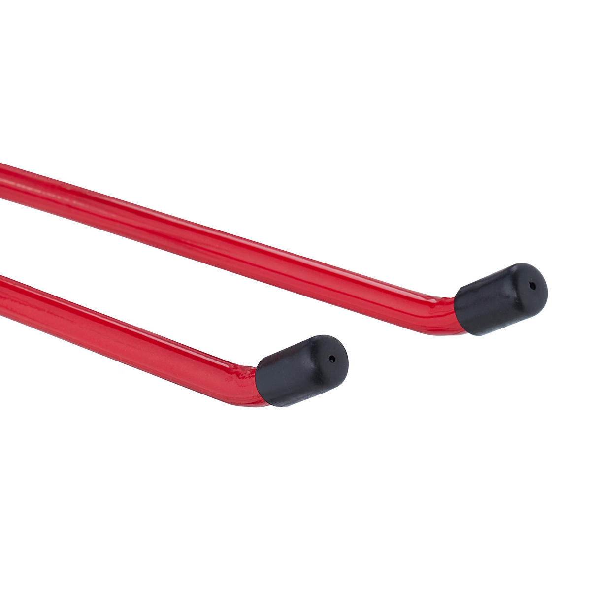 GERÄTEHALTER - Rot, Kunststoff/Metall (9/7.5/24cm) - Relaxdays
