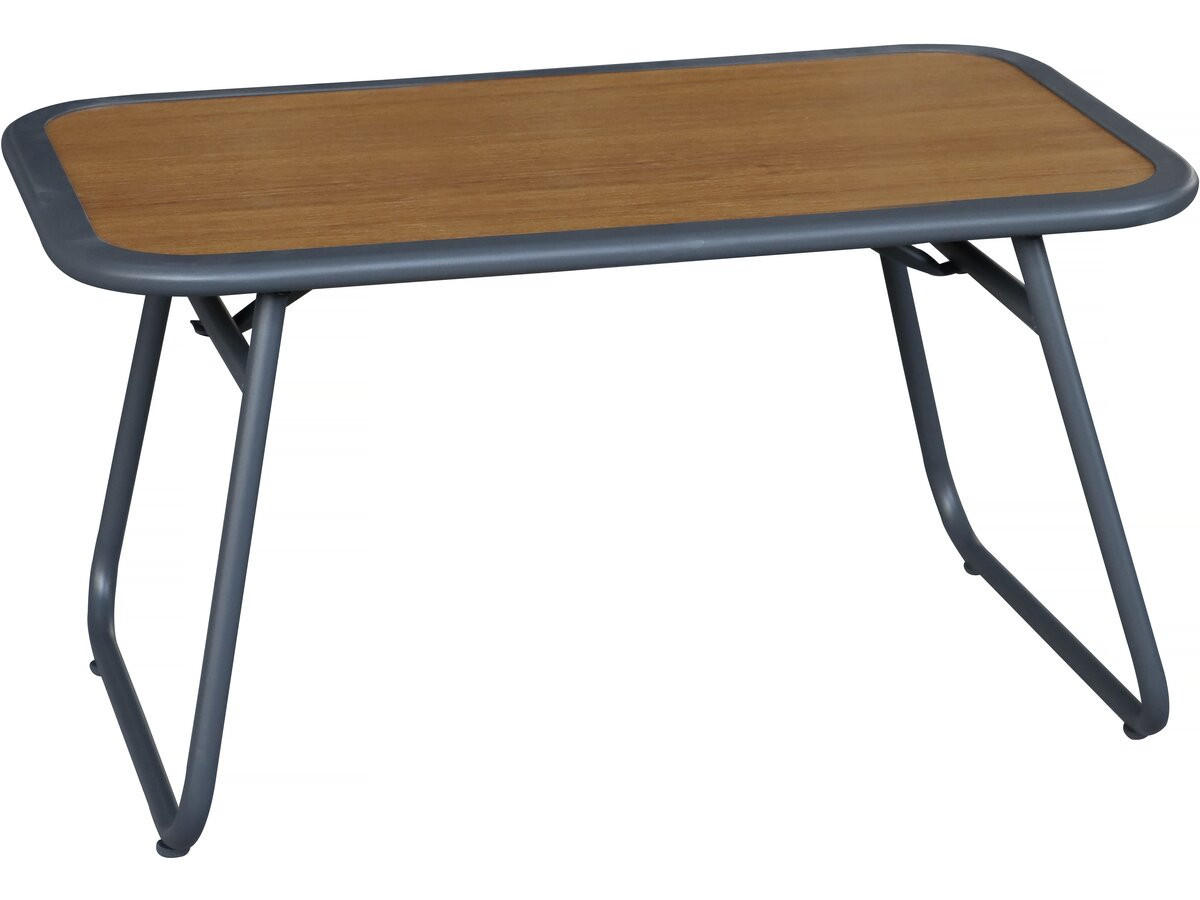 LOUNGEGARNITUR Sparta 4-Sitzer Hellgrau - Grau, Metall - Habitat Garten