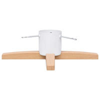 CHRISTBAUMSTÄNDER 55x55x15,5 cm - Weiß, Kunststoff (15.5cm) - furnicato