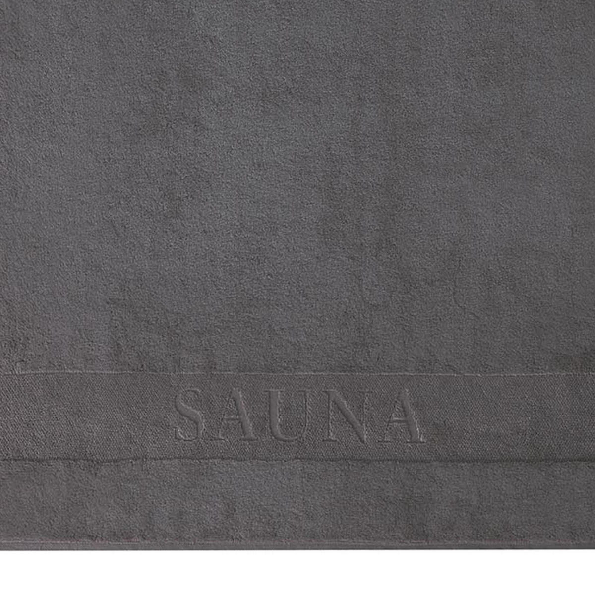 SAUNATÜCHER SPA 2556 GRAPHITE - 774 - Graphitfarben, Textil (80/200cm) - Zöllner