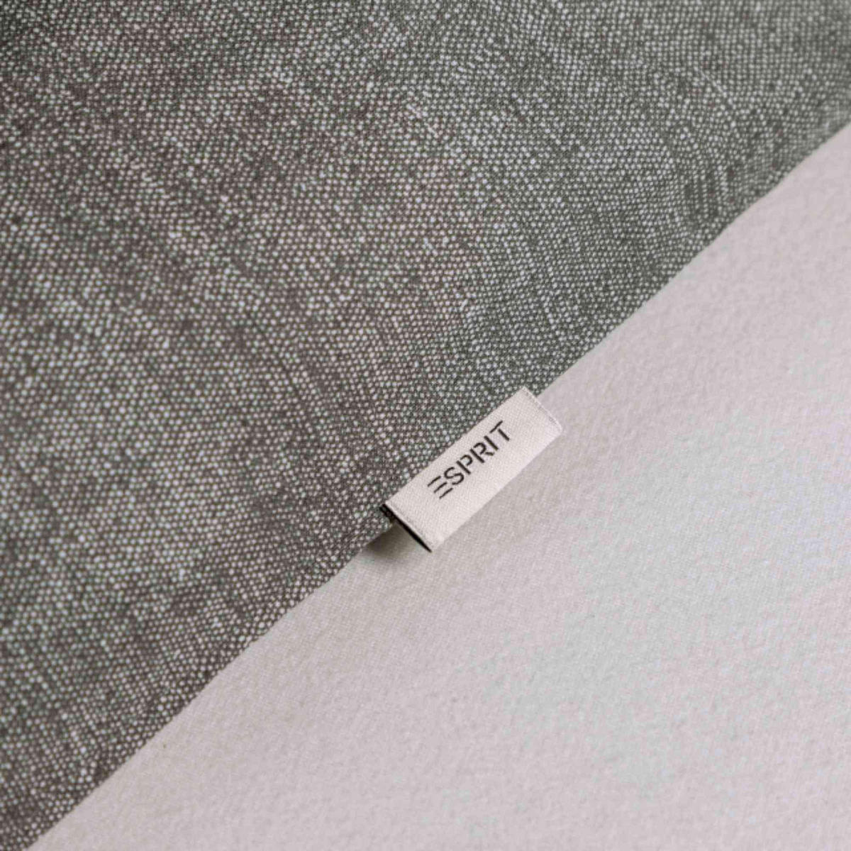 RENFORCE BETTWÄSCHE HARP 2er Set - Anthrazit, Textil (135/200cm) - Esprit
