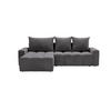 ECKSOFA Bresso Grau - Grau, Holz/Textil (255/168cm) - Graingold