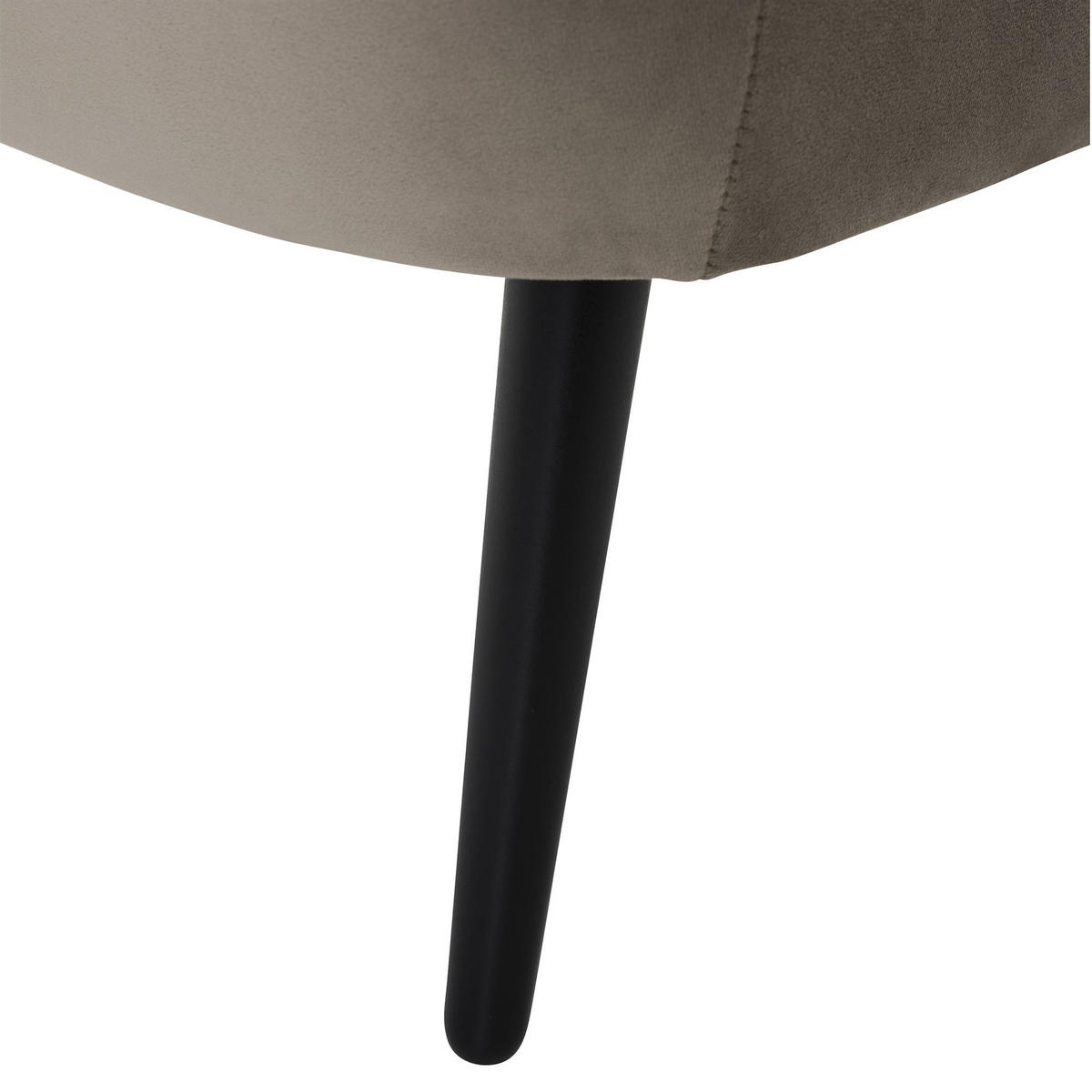 POLSTERSESSEL Kamle Samtvelours sahara - Sahara, Kunststoff (58/78/68cm) - 58aufmkessel