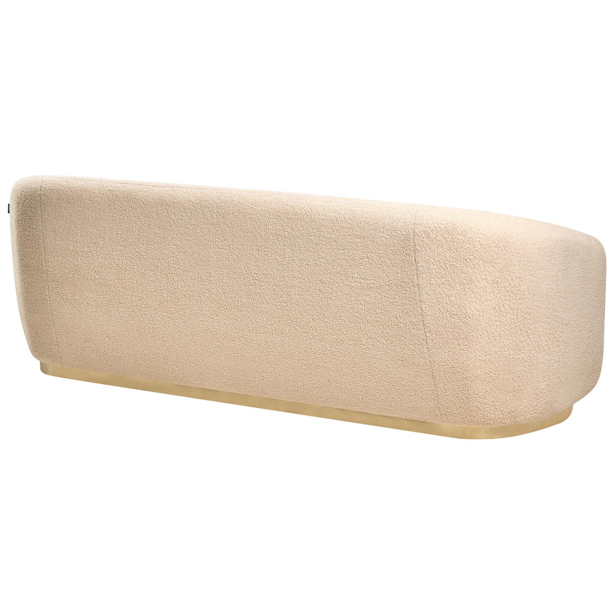 POHOVKA 2-místná Bouclé Béžová Sipo - béžová, textil (206/74/75cm) - Beliani