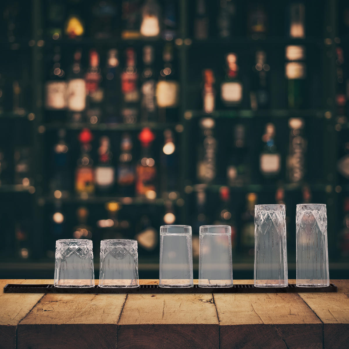 2XBARMATTA - čierna, plast (60/1/8cm) - Relaxdays