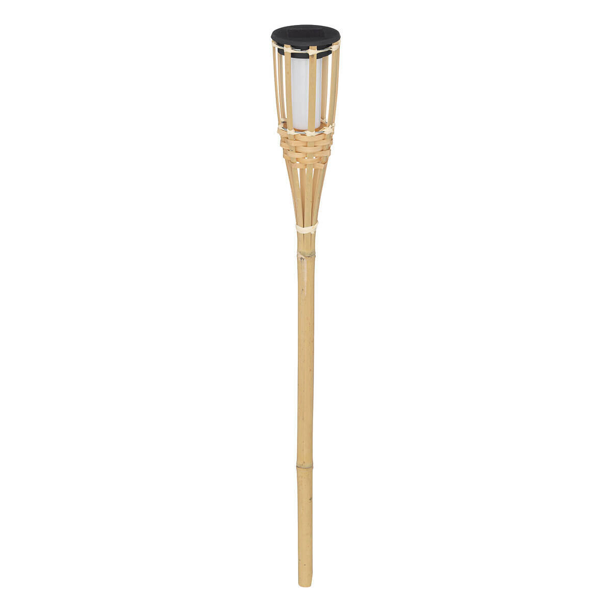 SOLARLATERNE Maceo 70 cm - Braun, Naturmaterialien (70/7.5/7.5cm) - Atmosphera Createur d´interieur