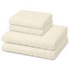 FROTTIERSET Sensual Skin Zopf 4-teilig - Naturfarben, Textil (50/100cm) - Ross