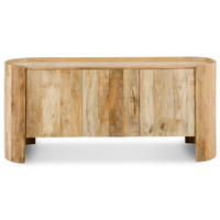SIDEBOARD BHARAT natur - Naturfarben, Holz (165/74/40cm) - IDIMEX