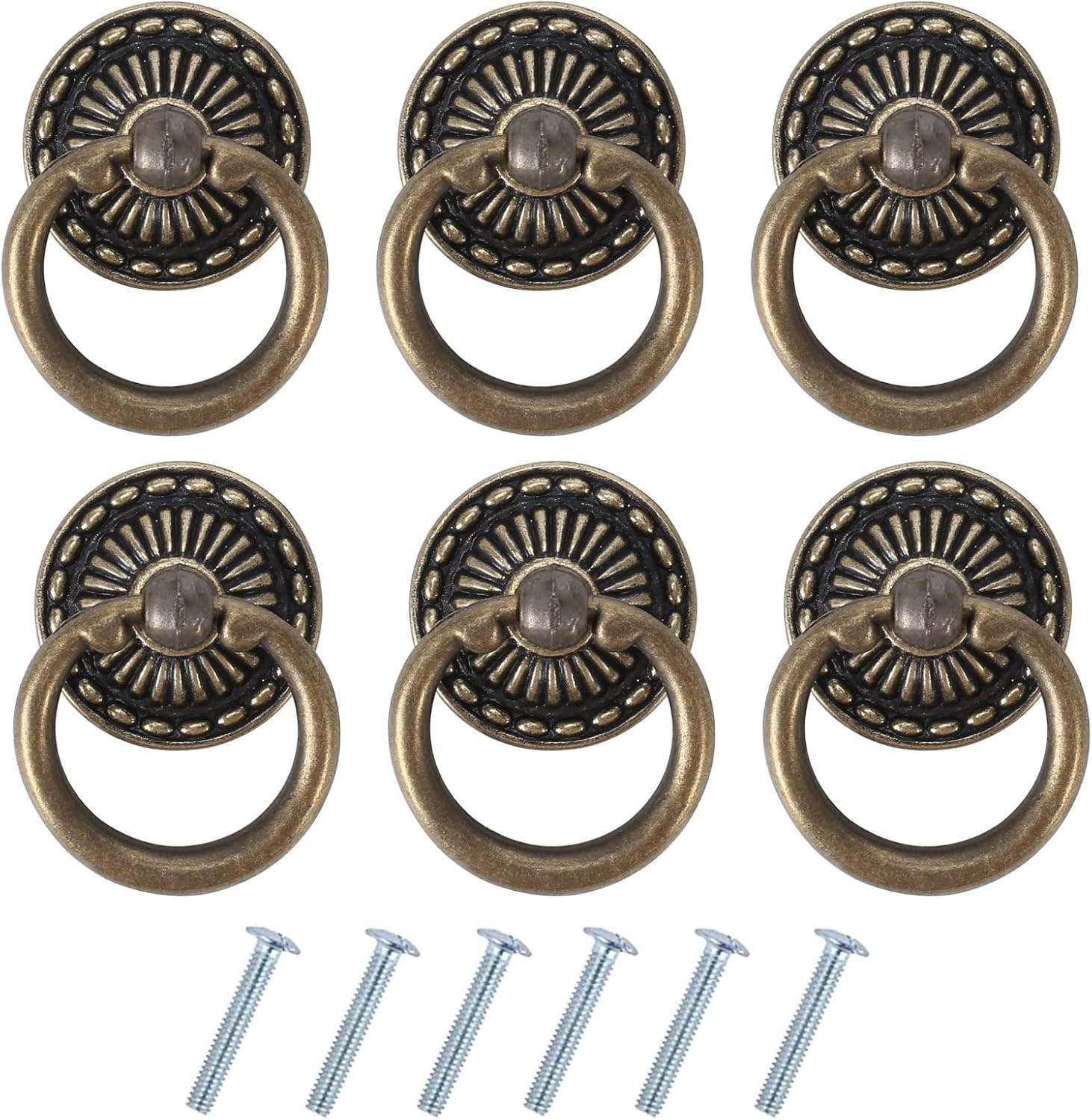 MÖBELGRIFF Bronze 6er-Set - Orange, Metall (3.5/1/4.8cm)