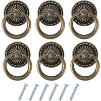 MÖBELGRIFF Bronze 6er-Set - Orange, Metall (3.5/1/4.8cm)