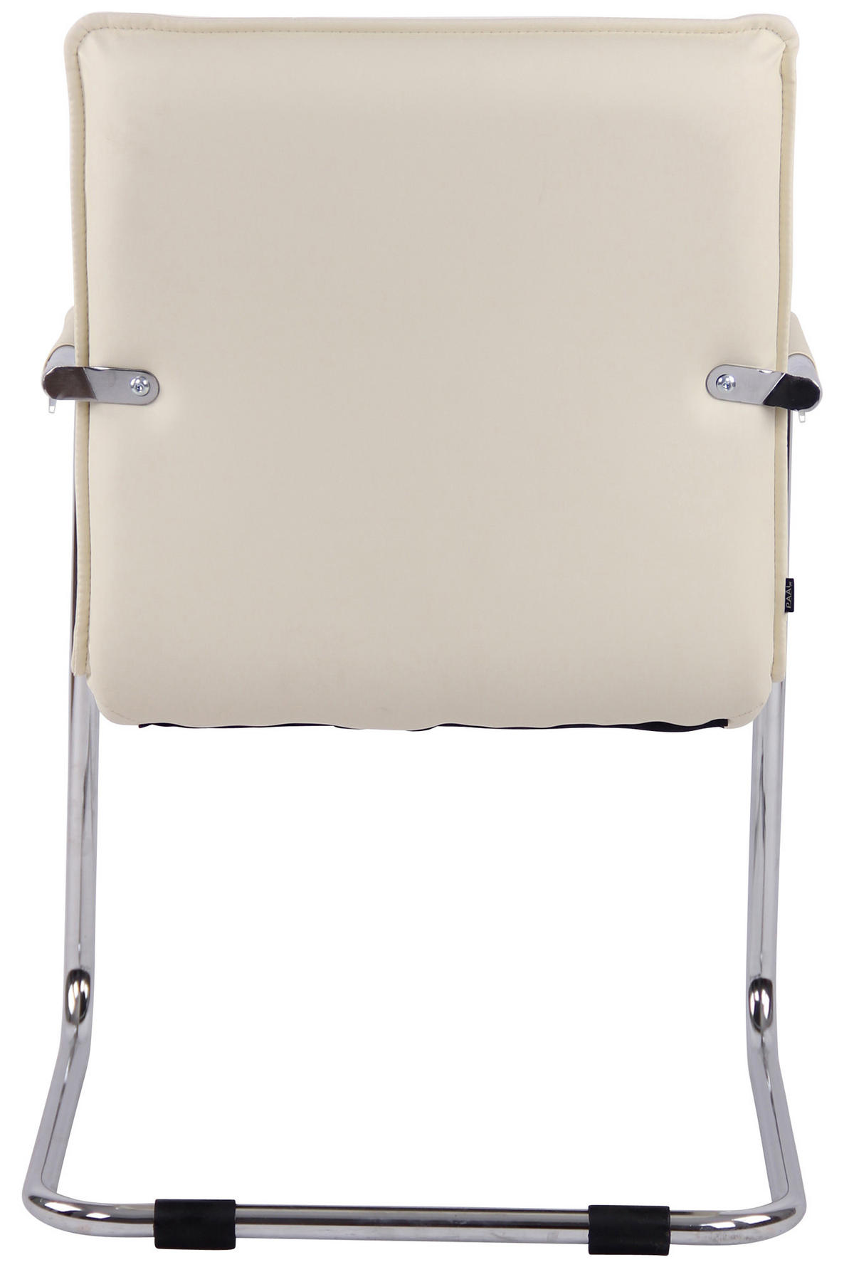 SCHWINGSTUHL Lederlook creme - Chromfarben/Creme, Textil/Metall (57/89/64cm) - CLP