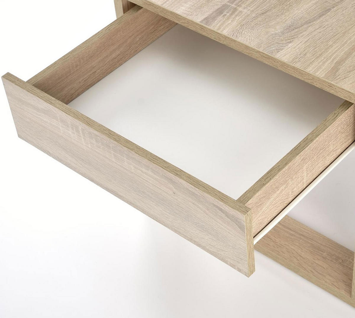 COUCHTISCH Nea Eiche Sonoma 60 / 60 / 52cm - Eichefarben, Holz/Holzwerkstoff (60/60/52cm) - Feldmann-Wohnen