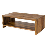 COUCHTISCH Sheesham 118x70x40 natur lackiert / sandgestrahlt PURE SHEESHAM #205 - Braun, Holzwerkstoff (118/70/40cm) - Massivmoebel24