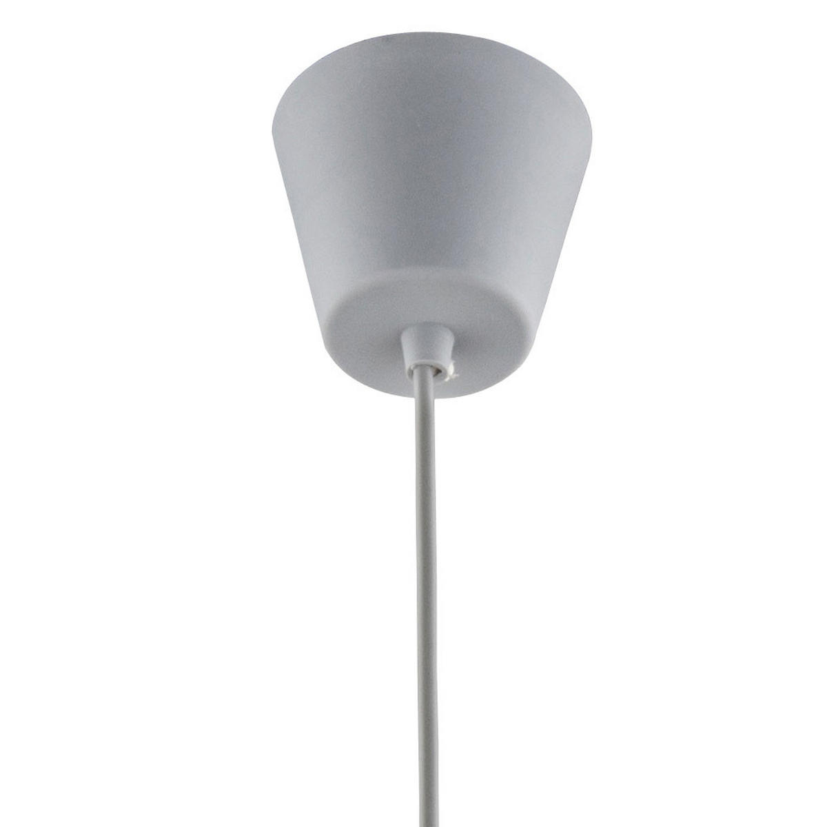 HÄNGELEUCHTE SALVADOR Textil Grau - Grau, Metall (35/35/144cm) - Globo Lighting