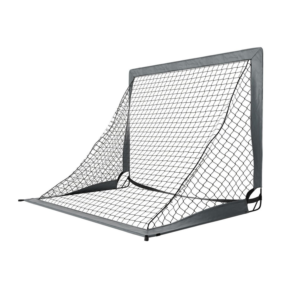 FUSSBALLTOR Goal Master Pop-up inkl Zubehör grau (2er-Set) - Grau, Kunststoff (120/90cm) - Artsport