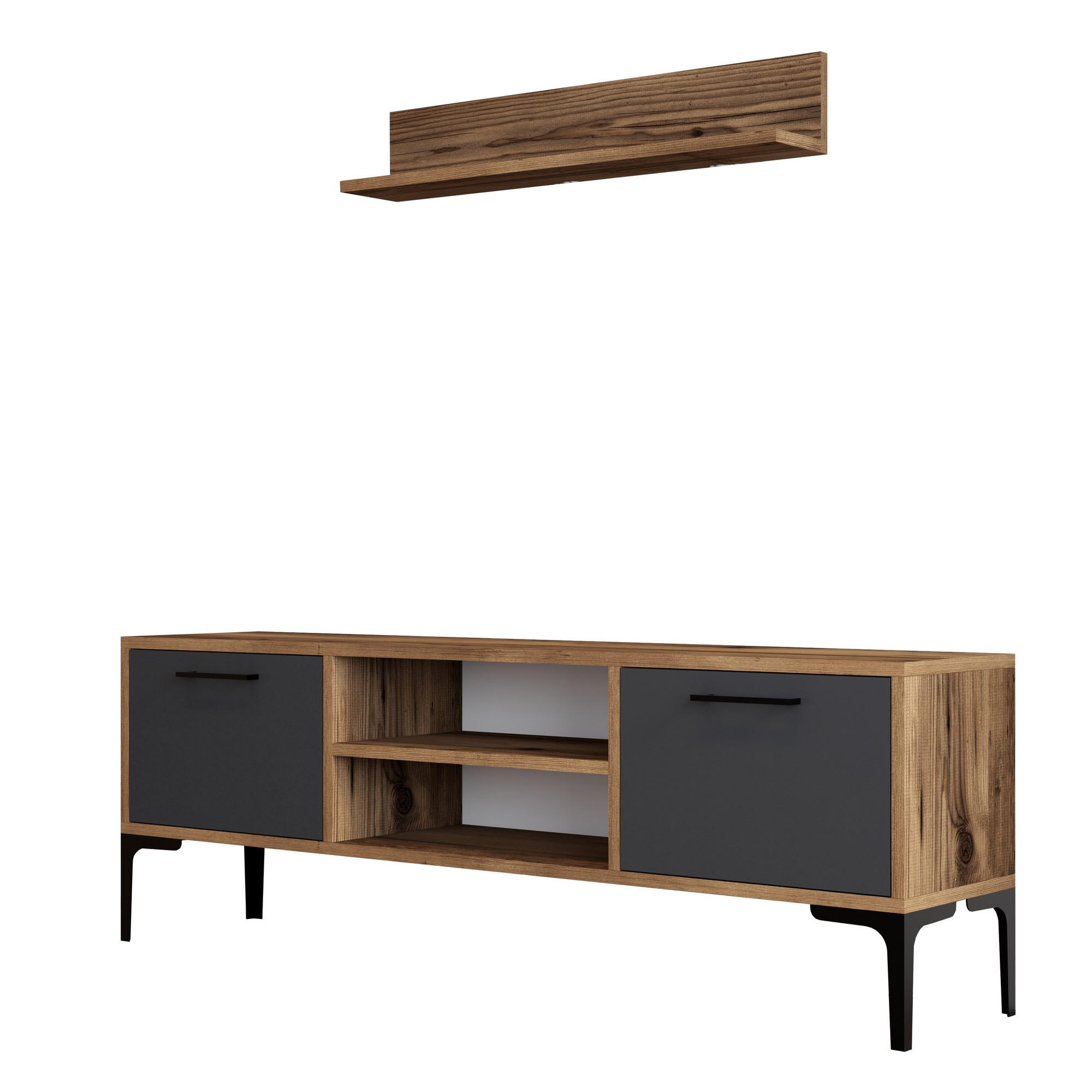 Habitat Garten Tv-Möbel Braun 30x48x140 cm