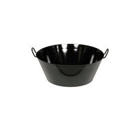 SCHMALZPFANNE 3562 - Schwarz, Metall (45cm) - Riess