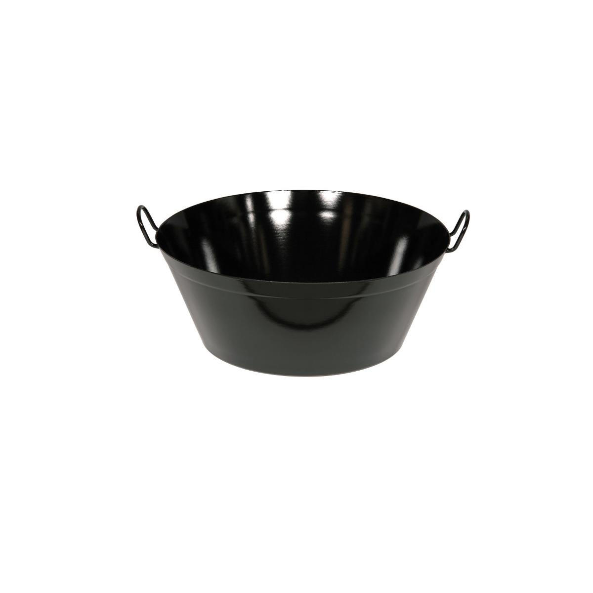 SCHMALZPFANNE 3562 - Schwarz, Metall (45cm) - Riess