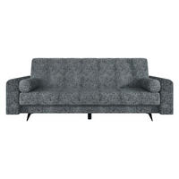 SCHLAFSOFA Zuri - Greige/Schwarz, Holz/Textil (240/93/91cm) - MIRJAN24
