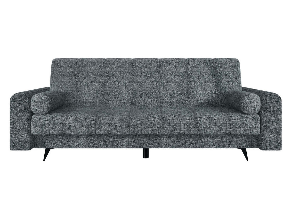 SCHLAFSOFA Zuri - Greige/Schwarz, Holz/Textil (240/93/91cm) - MIRJAN24