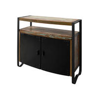 KOMMODE Altholz 100x43x90 mehrfarbig lackiert INDUSTRIAL #41 - Multicolor, Holz (100/90/43cm) - Massivmoebel24