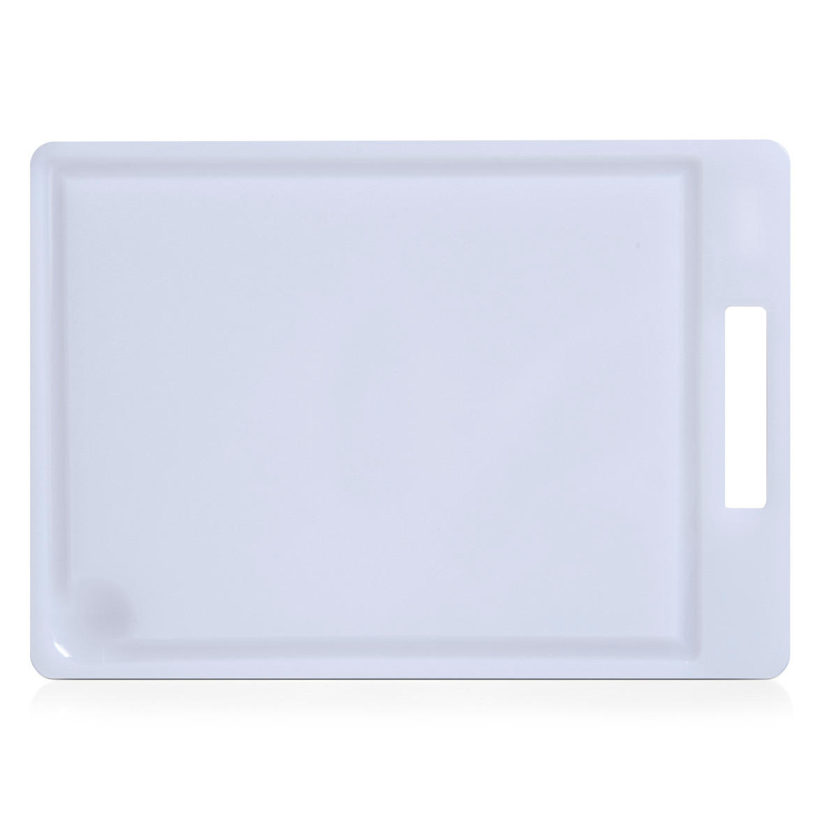 SCHNEIDEBRETT - Weiß - 34,5 x 24,5cm - Weiß, Kunststoff (34.5/24.5cm) - Zeller Present