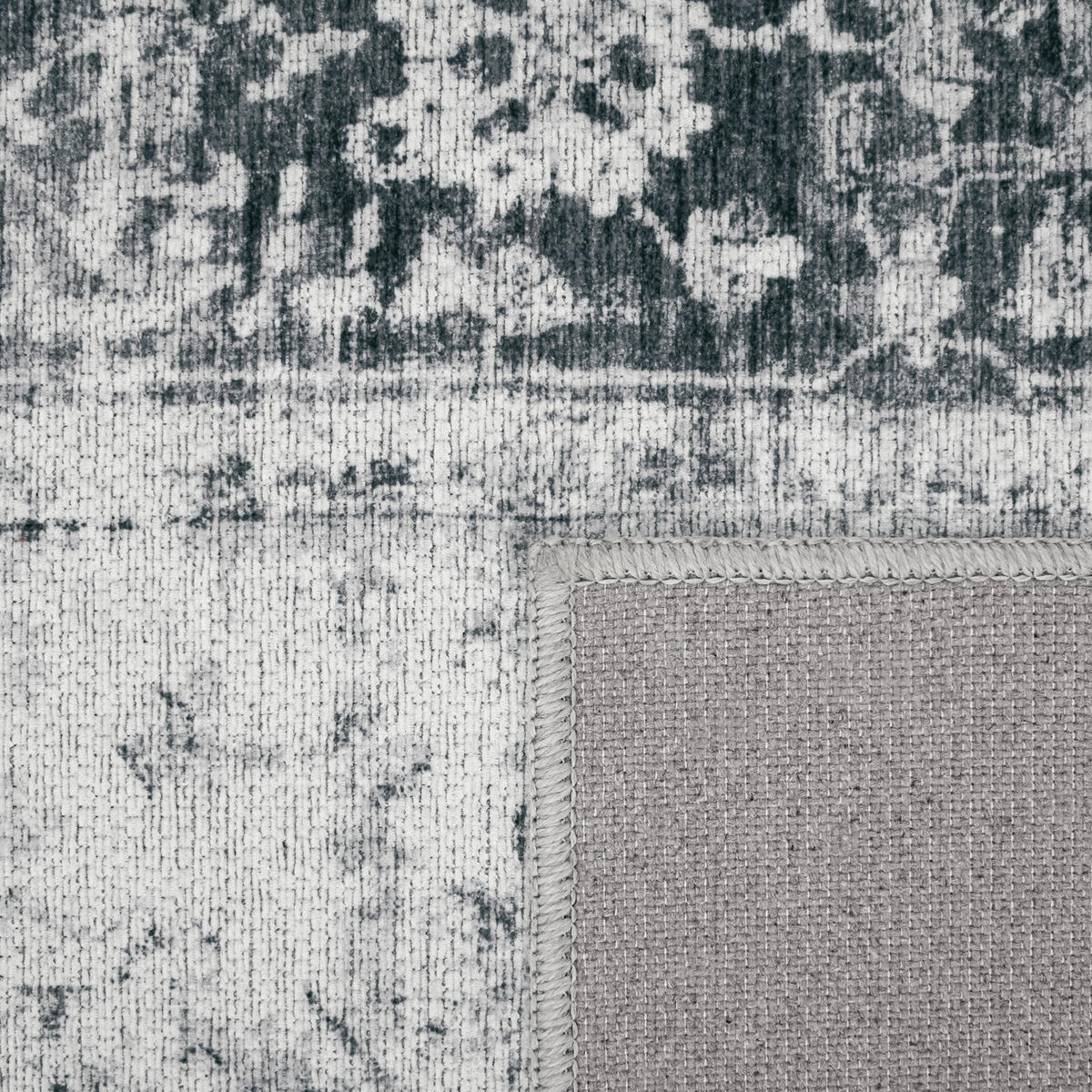 KURZFLORTEPPICH 80/150 cm Lyon 333 - Grau, Textil (80/150cm) - Paco Home