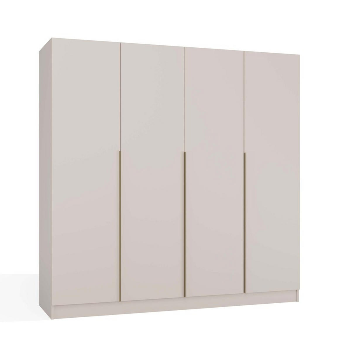 GARDEROBA Kasmir 200/200/56 - boje kašmira, drvni materijal (200/200/56cm) - RAUMHIRSCH FURNITURE